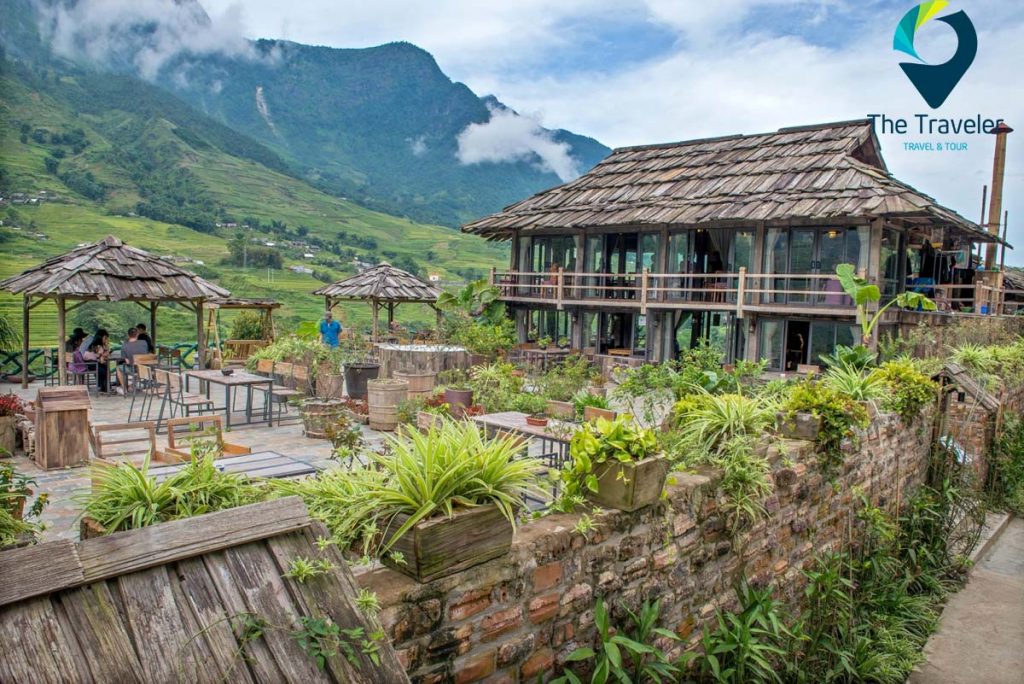 Không gian Lá Dao Spa & Coffee Sapa